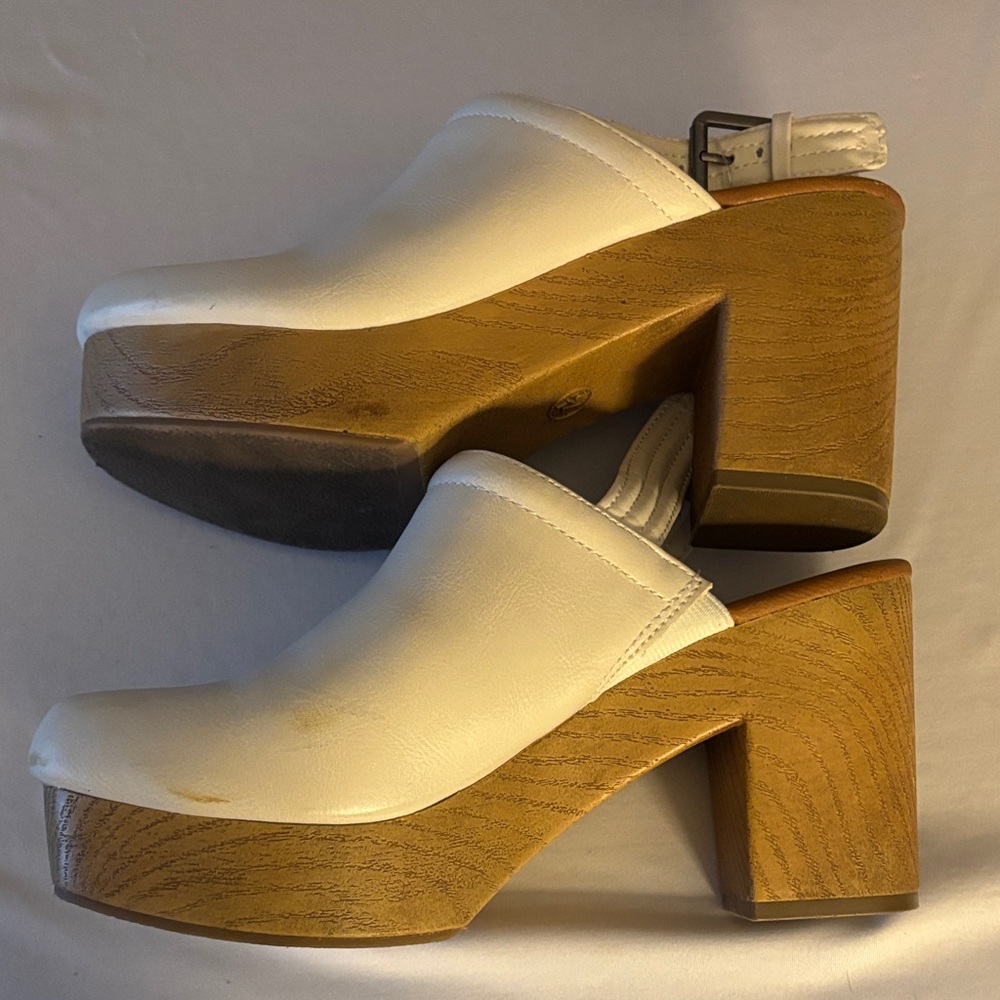 Universal Thread Off-White Mules - image 4